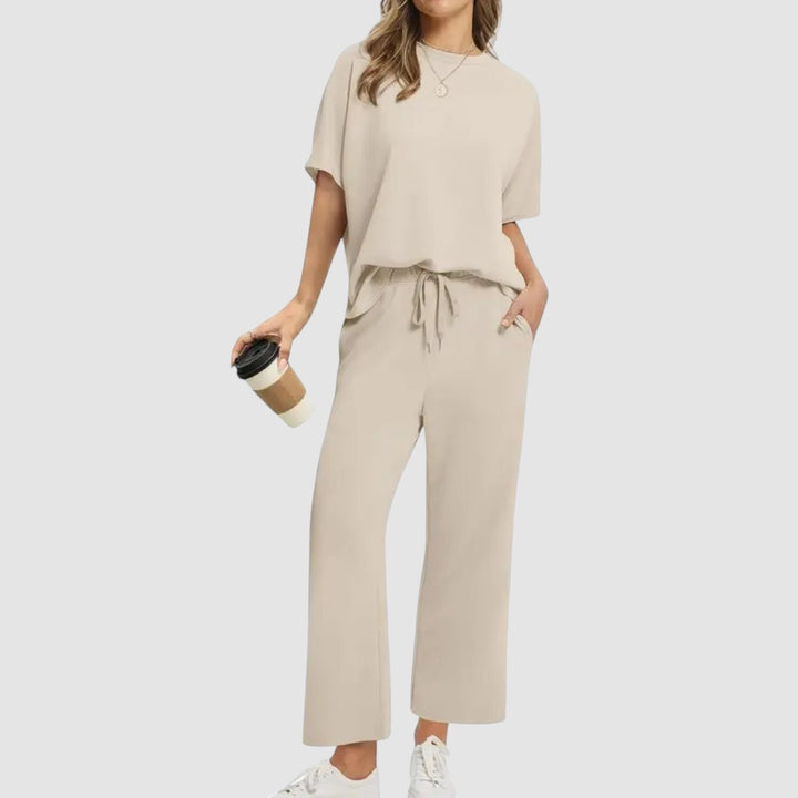 TATUM | RELAXED WIDE LEG TWO PIECE SET