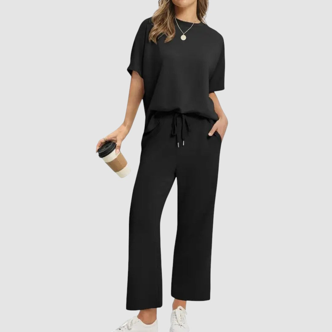 TATUM | RELAXED WIDE LEG TWO PIECE SET