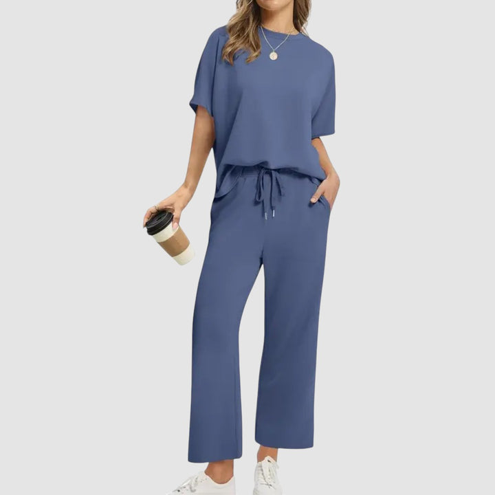 TATUM | RELAXED WIDE LEG TWO PIECE SET