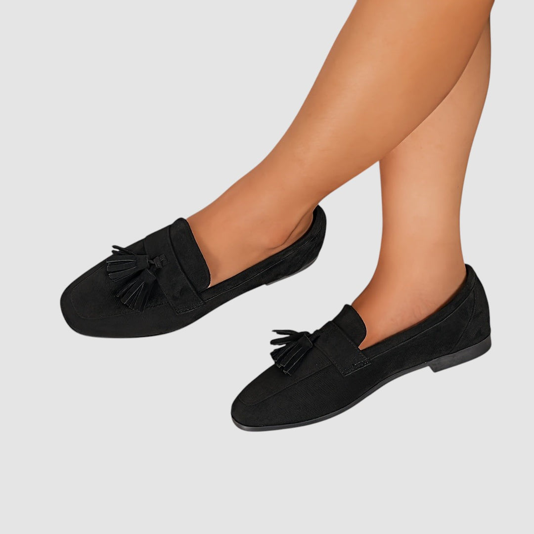 EDMONDA | ORTHOPAEDIC NAVY LOAFERS