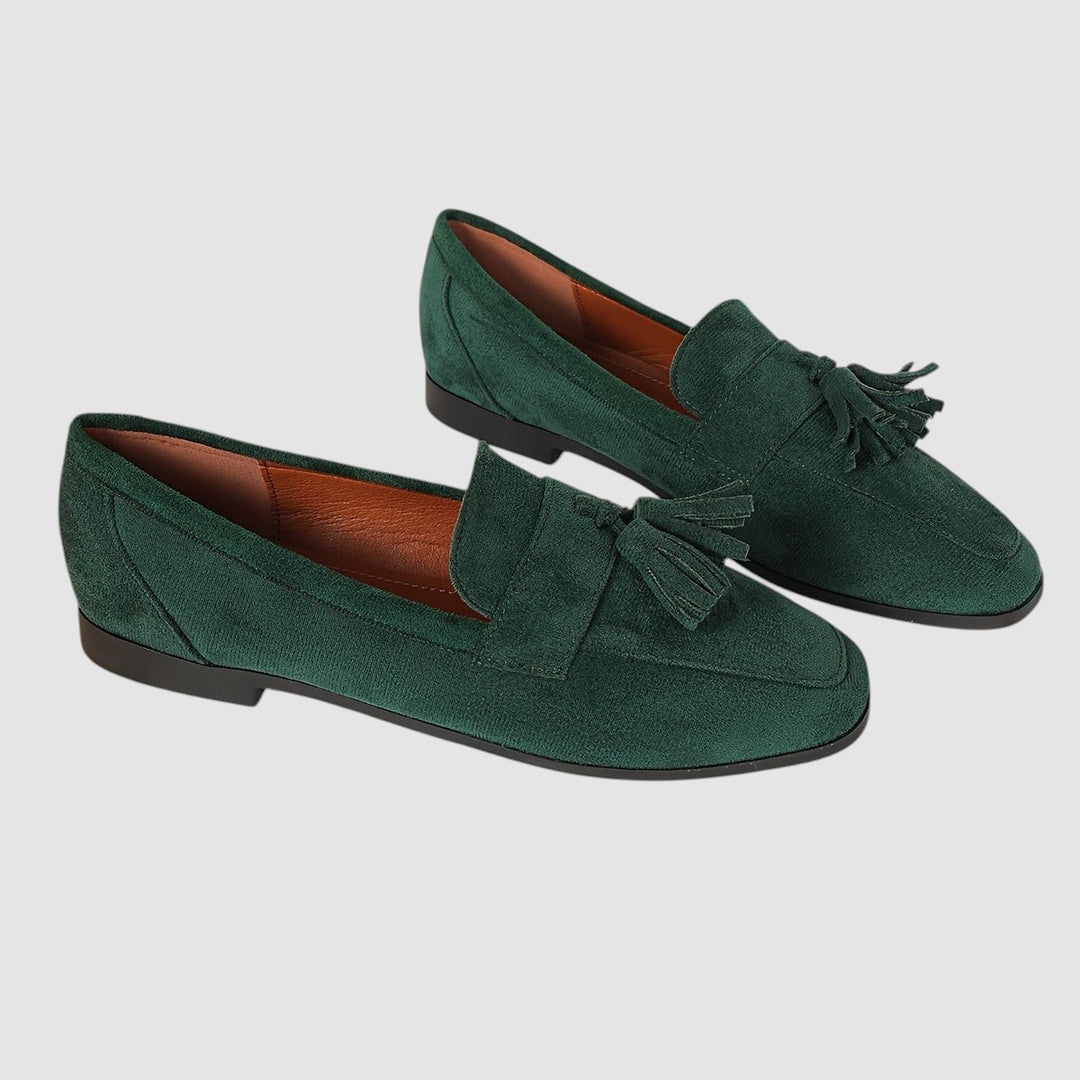 EDMONDA | ORTHOPAEDIC NAVY LOAFERS