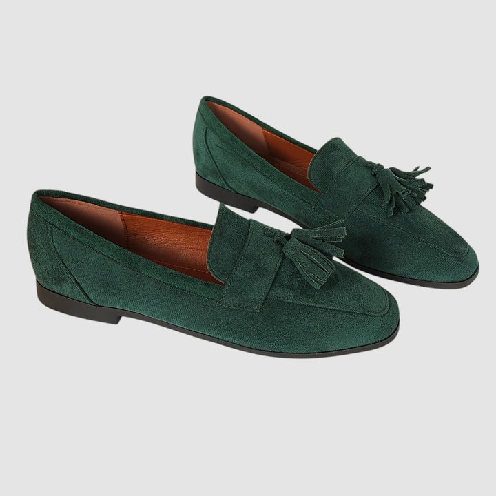 EDMONDA | ORTHOPAEDIC NAVY LOAFERS