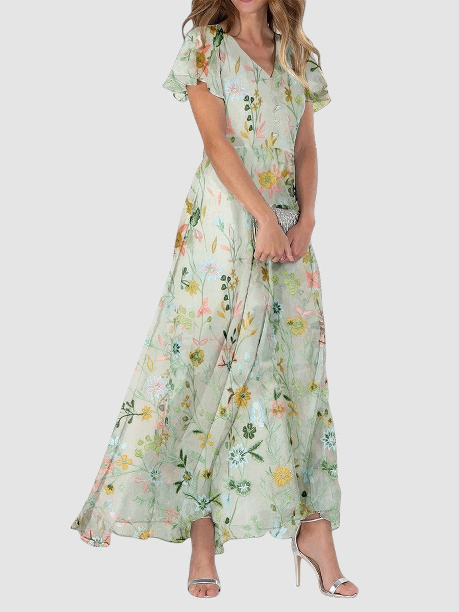 BETH | FLORAL MAXI DRESS