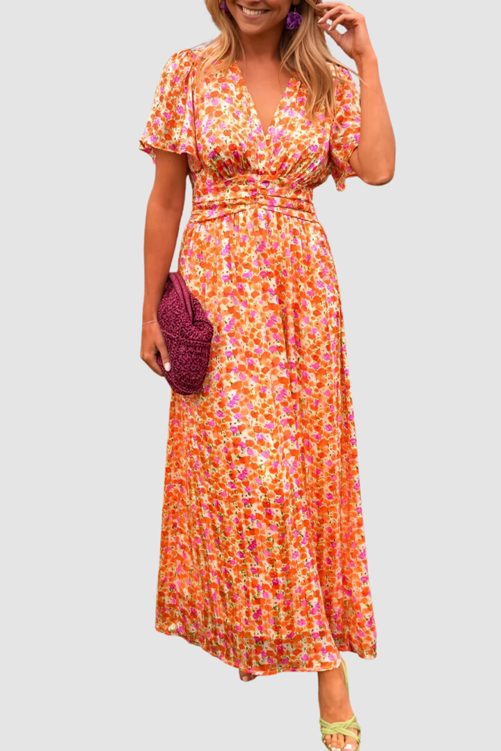 SARAH | MAXI FLOWER DRESS