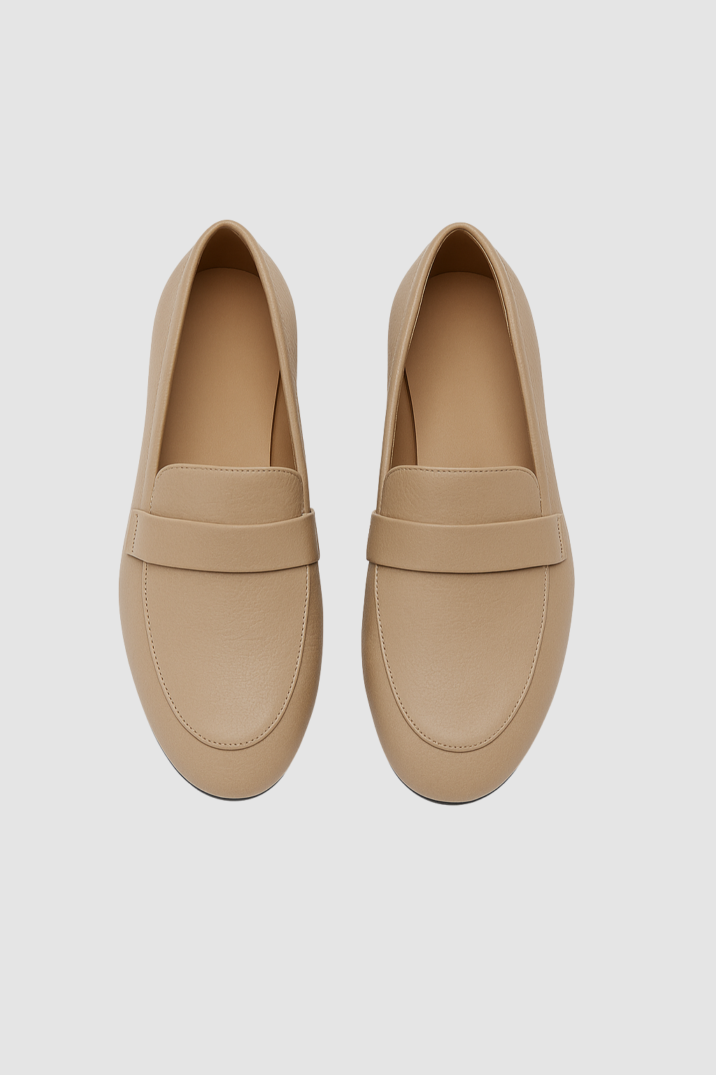 Women’s Loafers – Leather-Look, Vintage & Slip-Resistant