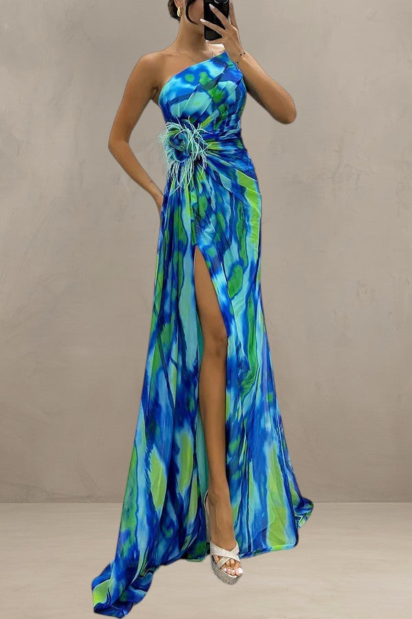 MIA | VIBRANT DRAPED DRESS