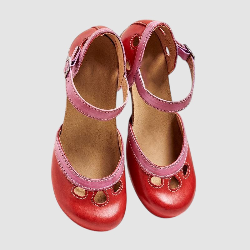 LENA | ORTHOPAEDIC LOW-HEEL SANDALS