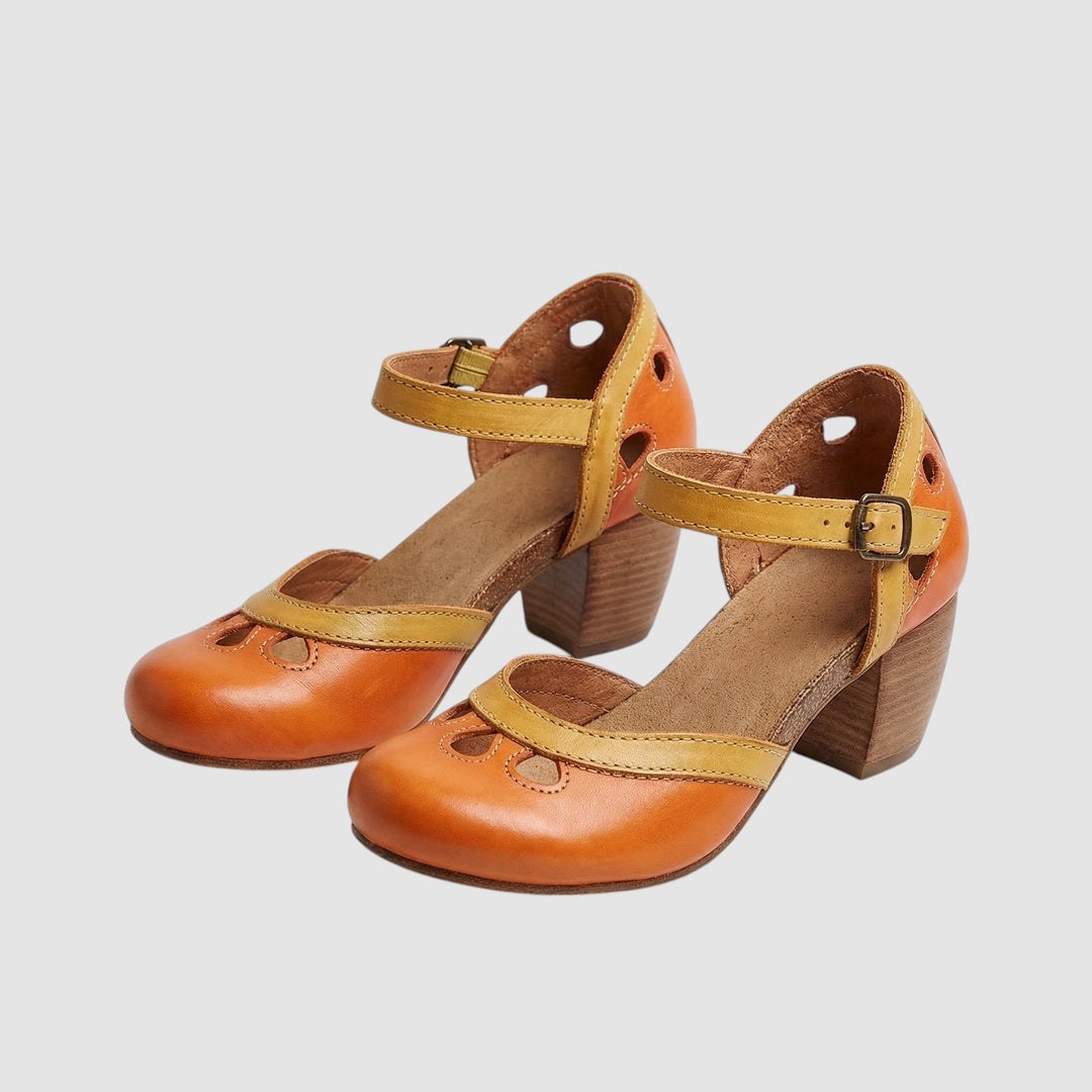 LENA | ORTHOPAEDIC LOW-HEEL SANDALS
