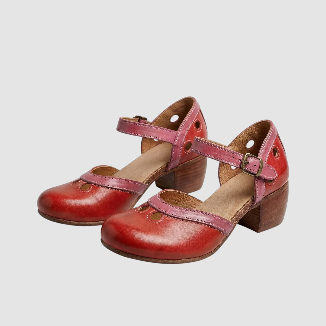 LENA | ORTHOPAEDIC LOW-HEEL SANDALS