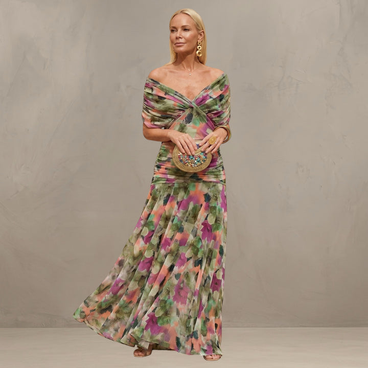 FLORENDRA | FLORAL MAXI DRESS