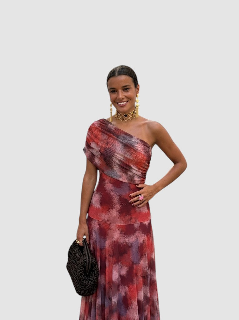 CARLA | OFF-SHOULDER MAXI DRESS