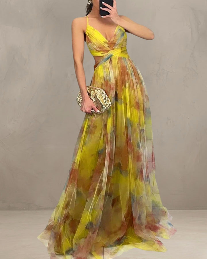 GRACE | ROMANTIC SHEER-LAYERED DRESS