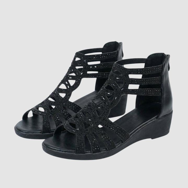ELVIRA | ELEGANT WEDGE SANDALS