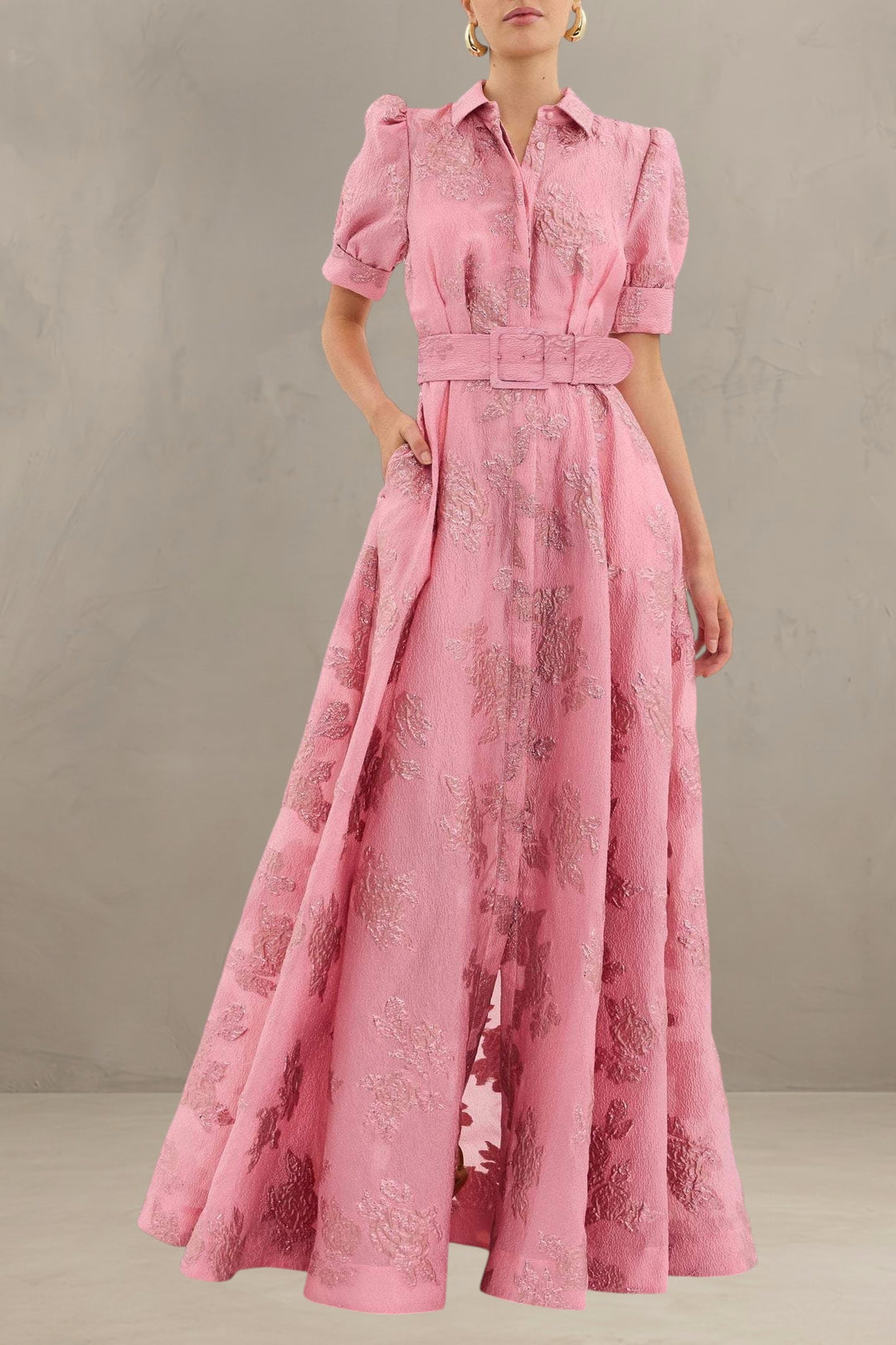 ANABELLA | SHORT PUFF SLEEVES DRESS