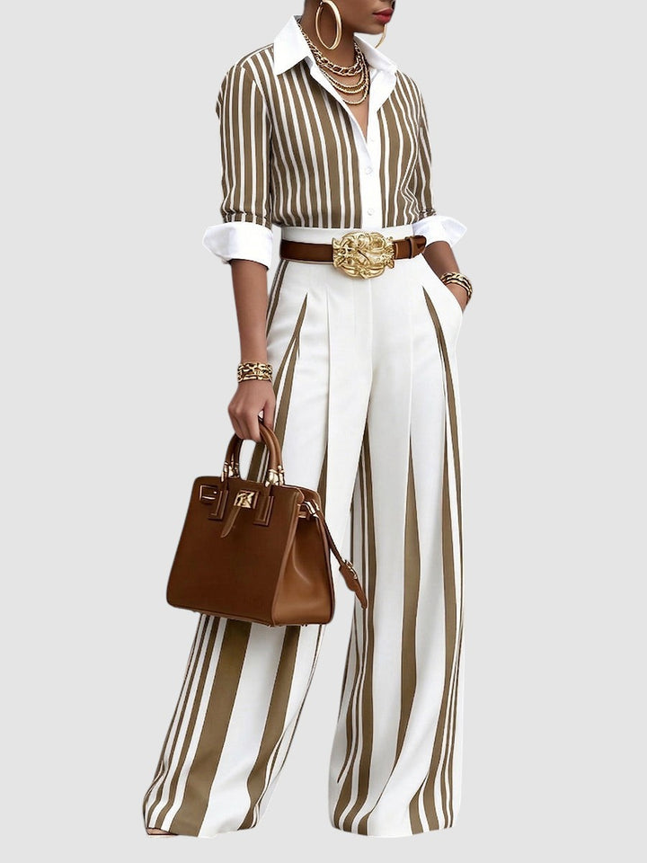 PATRICIA | SHIRT & TROUSER SET