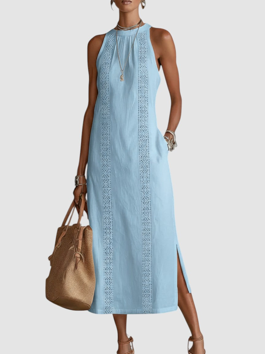 JIMENA | MANDARIN MIDI DRESS