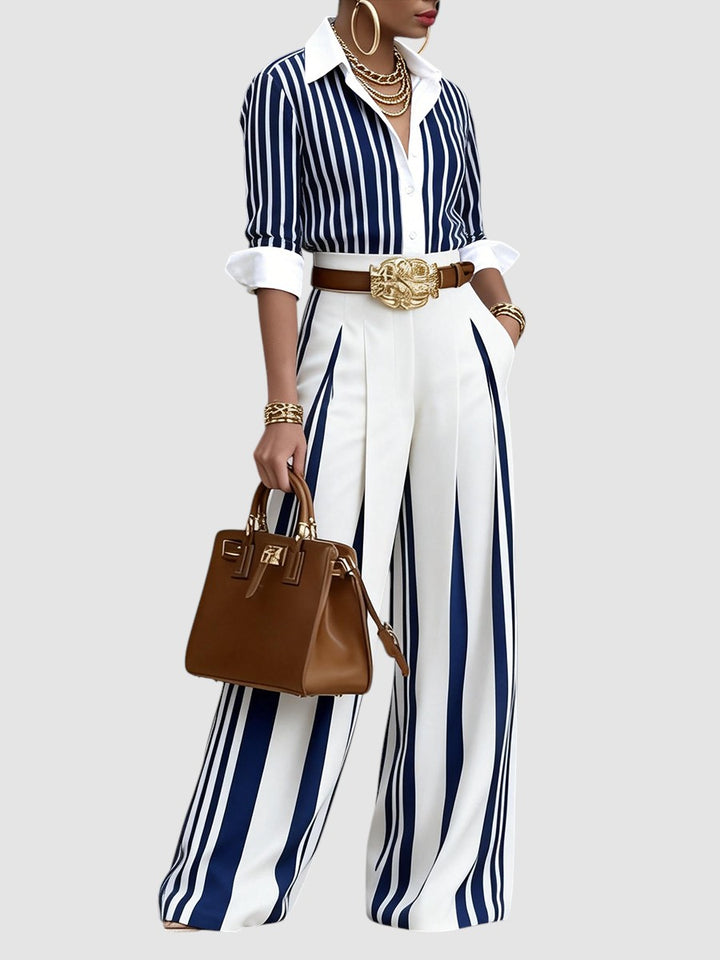 PATRICIA | SHIRT & TROUSER SET