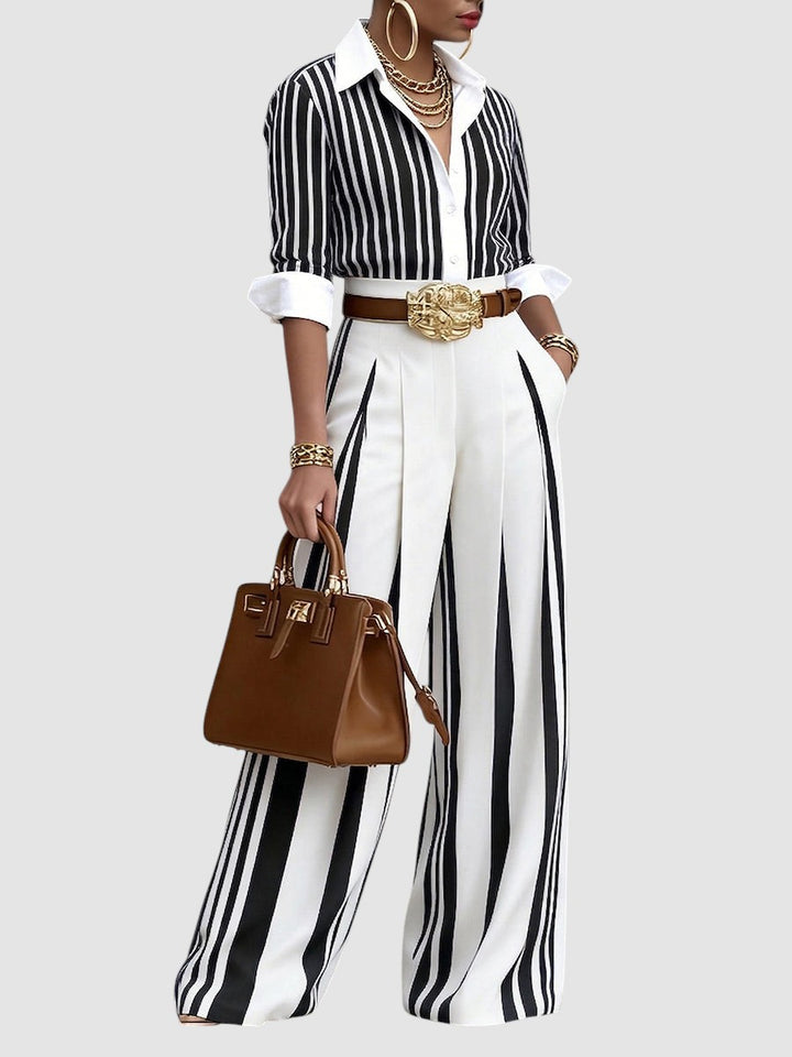PATRICIA | SHIRT & TROUSER SET