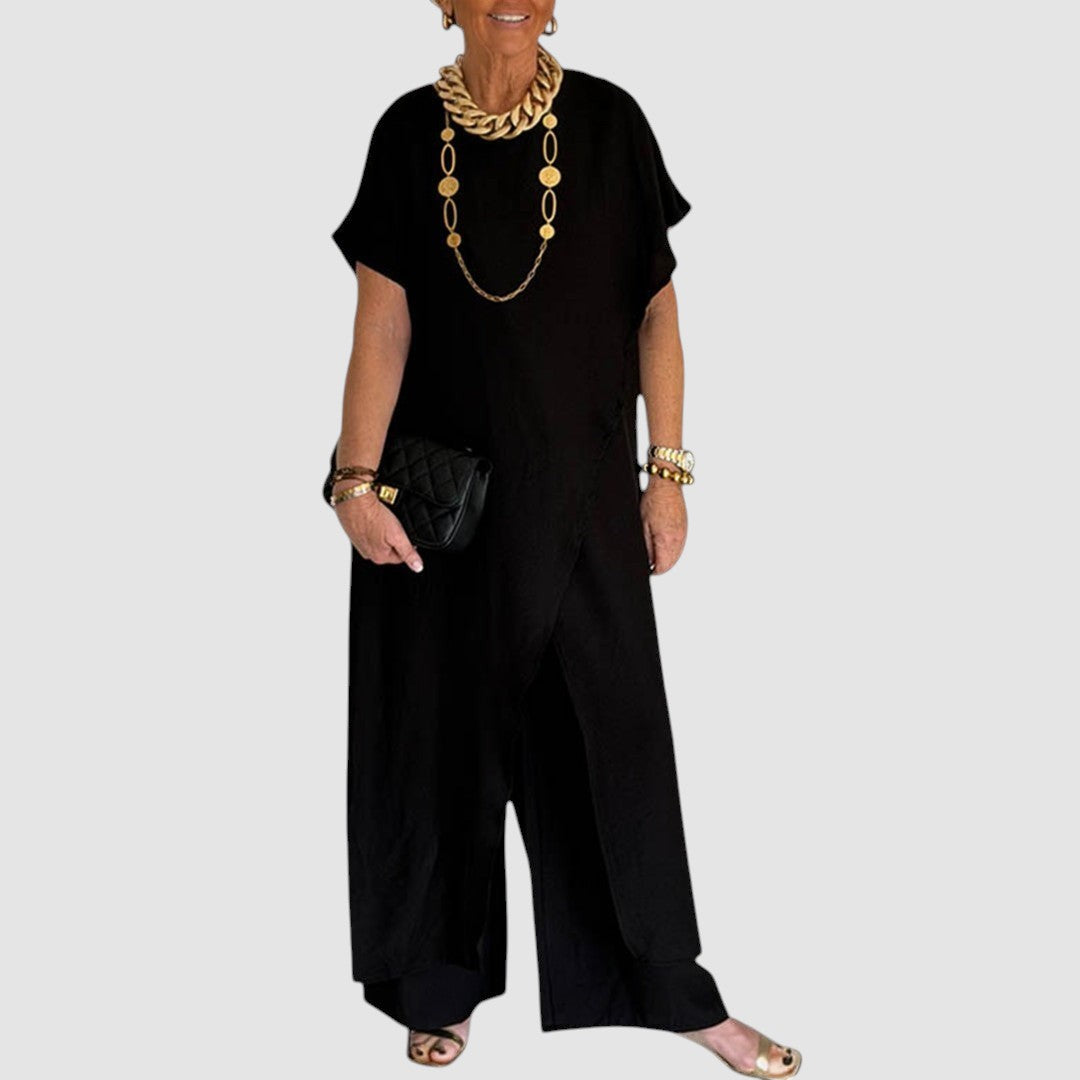 ROSETH | TUNIC & WIDE LEG TROUSER SET