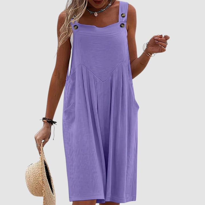 MIRELLE | SLEEVELESS WIDE-LEG JUMPSUIT