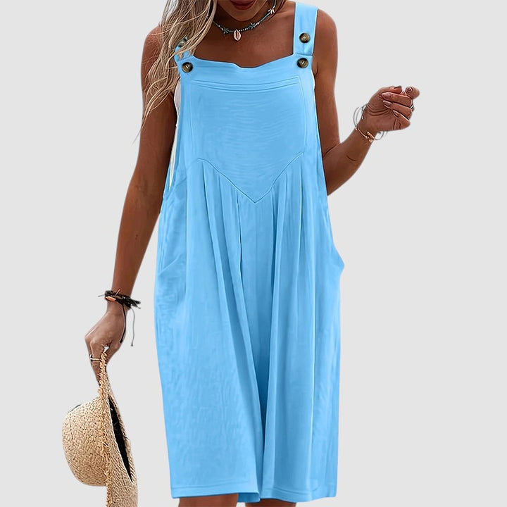 MIRELLE | SLEEVELESS WIDE-LEG JUMPSUIT